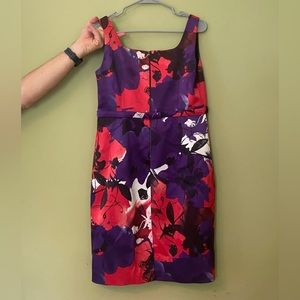 T Tahiri cocktail dress, multi colored